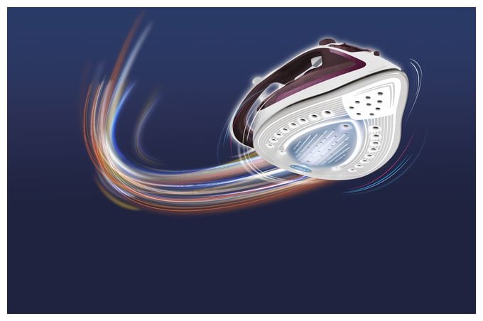 45 g/min Trocken- & Dampfbügeleisen FV5714 EasyGliss Plus 