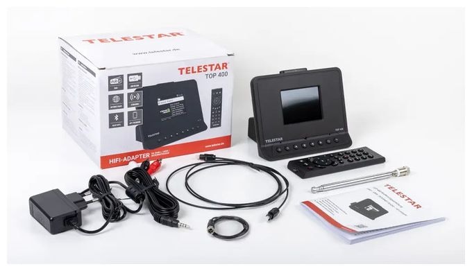 Bluetooth DAB+, FM Radio Internet  Top 400 (Schwarz) 