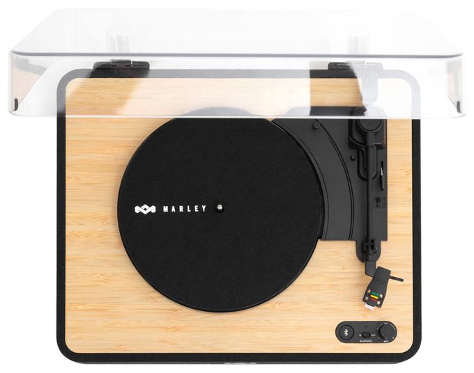 Audio-Plattenspieler mit Riemenantrieb  Revolution Signature (Schwarz, Holz) 