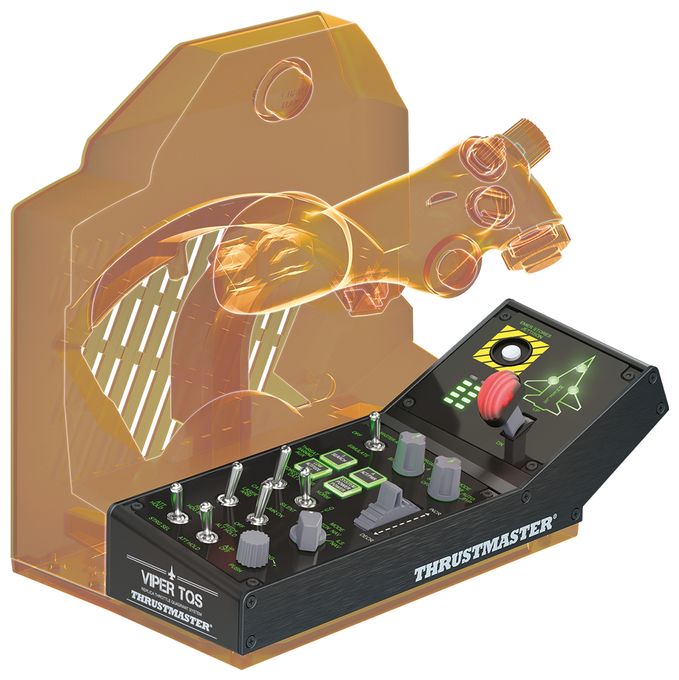 Analog / Digital Flugsimulation für PC  Viper Panel (Schwarz) 