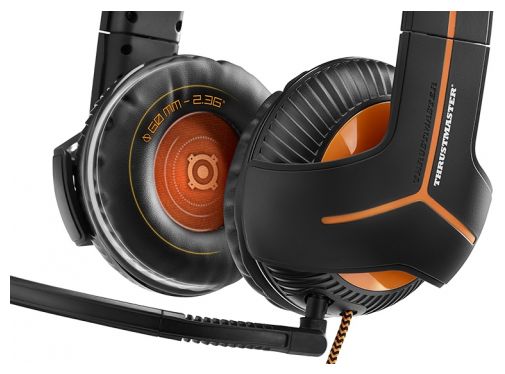 Over Ear Kopfhörer Kabelgebunden  Y-350CPX (Schwarz, Orange) 
