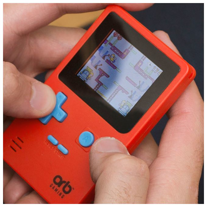  Retro Pocket Games mit über 100 Spielen (Rot) 