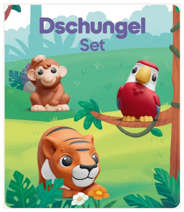 36 min  11003558 My First Tonies: Dschungel Set (Mehrfarbig) 