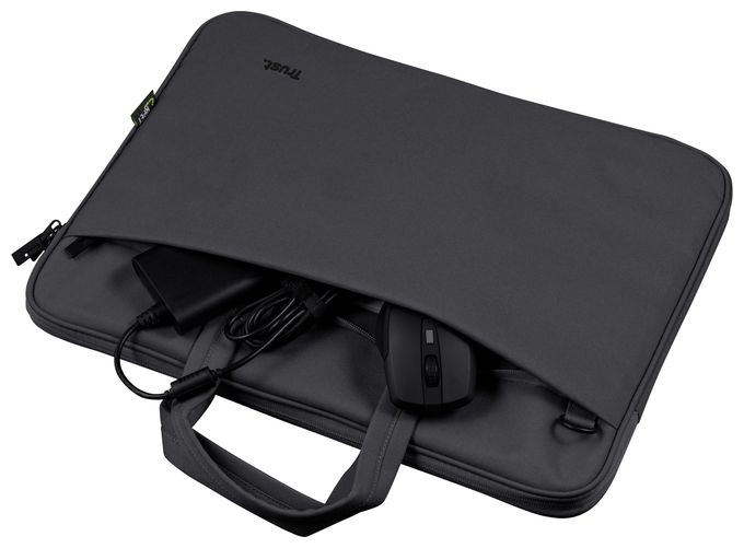 bis 40,6 cm (16 Zoll) (Schwarz) Bologna Notebooktasche 