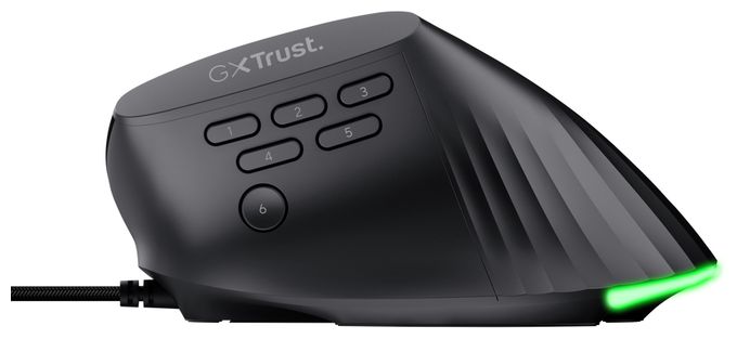 12800 DPI Gaming Maus  GXT145 Rexxa (Schwarz) 