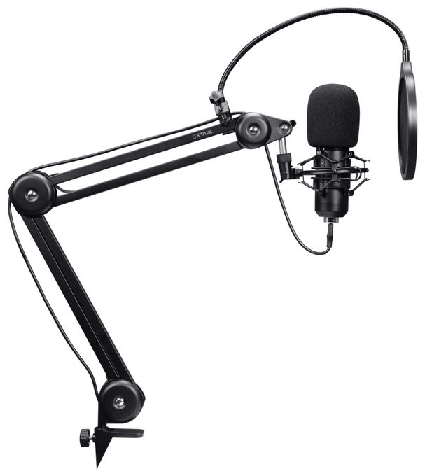 Kabelgebunden Podcast-Mikrofon USB  GXT270 Emita II+ (Schwarz) 
