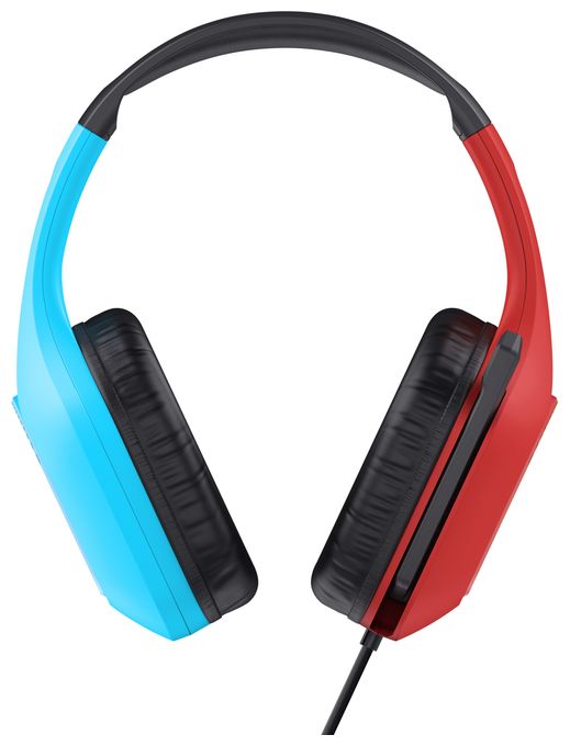 Over Ear Kopfhörer Kabelgebunden  GXT416 Zirox (Schwarz, Cyan, Rot) 