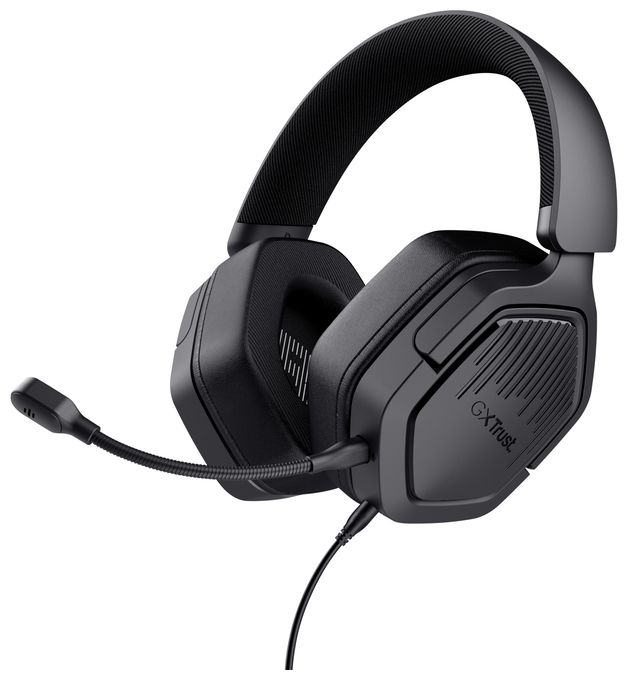 Over Ear Kopfhörer Kabelgebunden  GXT492 Carus (Schwarz) 