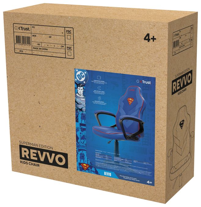 Gamingstuhl bis 110 kg GXT703SM Revvo 