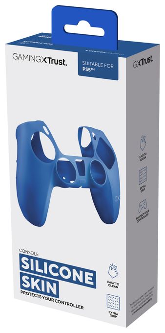 Gaming-Controllergehäuse PlayStation PS5  GXT748 Controller Skin Silikonhülle (Blau) 
