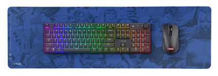 Mauspad  GXT759SM XXL Gaming (Blau, Grau, Rot) 
