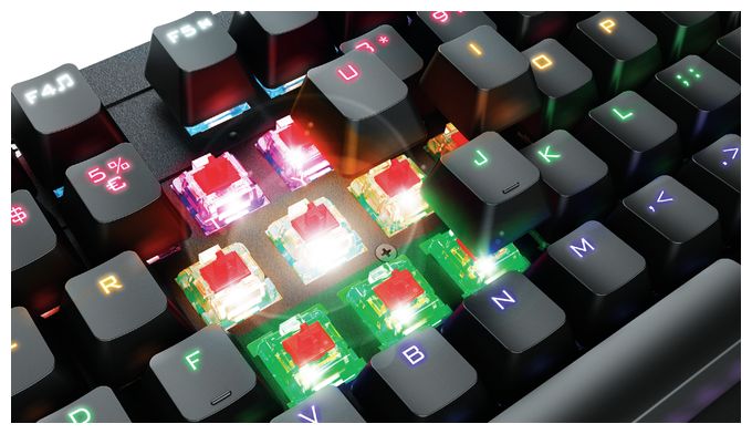 Gaming Tastatur USB  GXT863 Mazz (Schwarz) 
