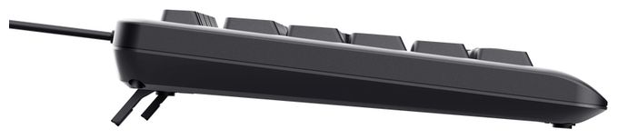 Heimbüro Tastatur USB  Primo Beleuchtete (Schwarz) 
