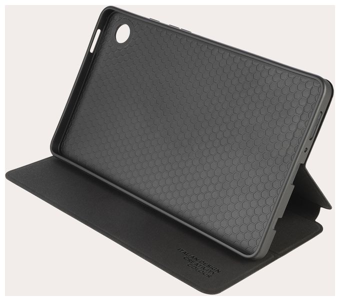 Folio aus Kunststoff für Samsung Galaxy Tab A9 8.7" (2023) bis 22,1 cm (8.7") Kratzresistent (Schwarz) Gala 