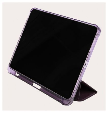 Folio aus Polycarbonat, Thermoplastische Polyurethane (TPU) für Apple iPad 10.9" 10th gen 2022 bis 27,7 cm (10.9") Schockresistent (Violett, Transparent) IPD1022ST-PP 