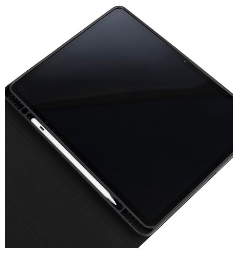 Folio aus Kunststoff für Apple iPad Pro 12.9" 4th gen. 2020 iPad Pro 12,9" 5th gen. 2021 iPad Pro 12,9" 6th gen iPad Air 13 M2 (2024) bis 33 cm (13") Kratzresistent (Schwarz) IPDA13M2UPP-BK 