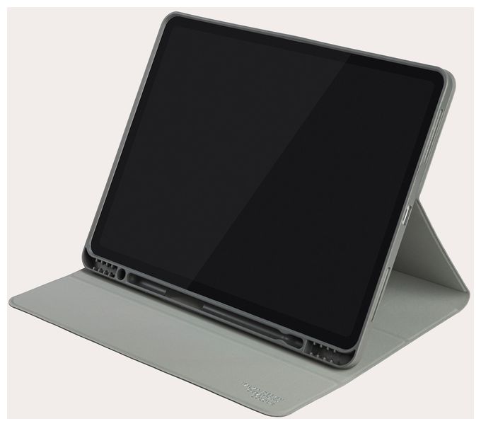 Folio aus Kunststoff für Apple iPad Pro 12.9" 2021 bis 32,8 cm (12.9") Staubresistent, Kratzresistent, Spritzwassergeschützt (Grau) Link 