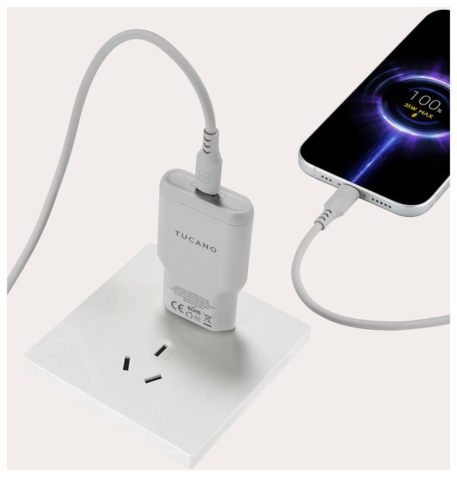 35 W Ladegerät  One Power Kit (Grau) 