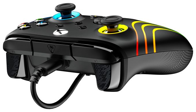 Gamepad für PC, Xbox, Xbox One, Xbox Series S, Xbox Series X  Afterglow Wave Wired Controller (Schwarz) 