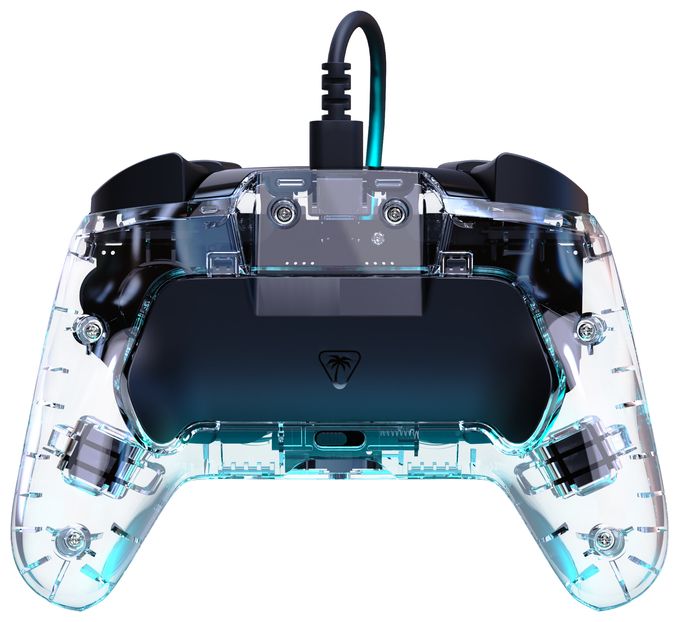 Gamepad für Nintendo Switch, Nintendo Switch 2, Nintendo Switch OLED  Afterglow Wave Wired Controller (Durchscheinend) 