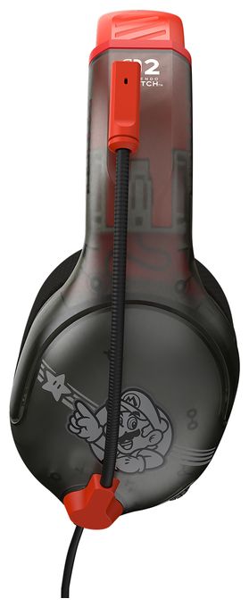Airlite Fit Kabelgebundenes Gaming-Headset – Offiziell für Nintendo Switch 1 und 2 lizenziert, robust, leicht, Mario Star 