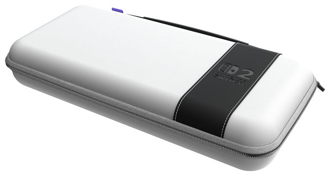 PlayTrek Etui Offiziell von Nintendo lizenzierte Reiseetui zum Schutz deiner Nintendo Switch 2, Weiß 