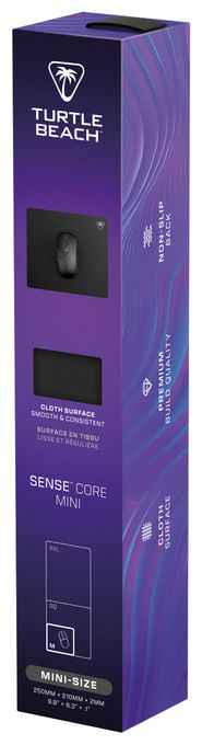 Mauspad  Sense Core Mini (Schwarz) 