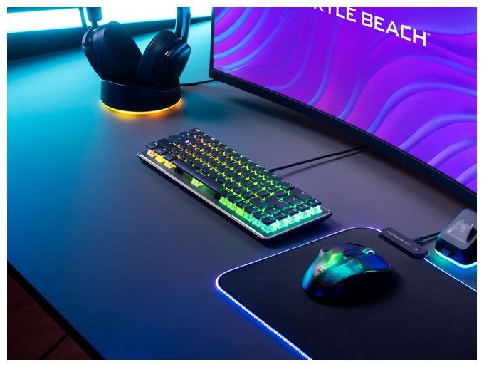 RGB-LED Gaming Tastatur USB  Vulcan II Mini (Schwarz) 