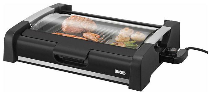 1650 W mit 354 x 254 mm Fläche  58535 BBQ Edel (Schwarz) 