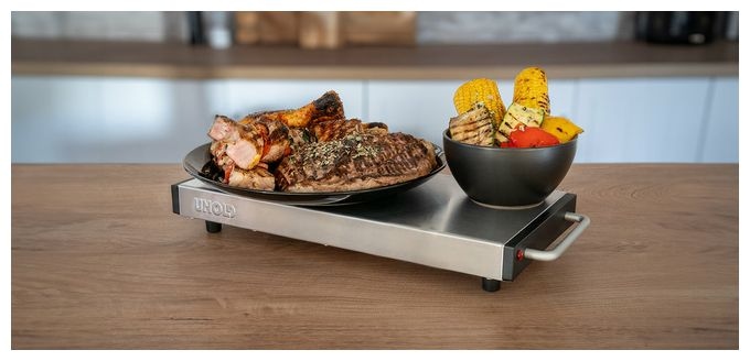 58845 Warmhalteplatte keramischer Wärmespeicher aufladbar - nur ca. 5 Minuten Aufheizzeit 