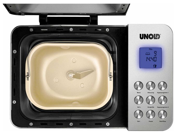 Brotbackautomat für 1 kg 600 W 68456 Backmeister Edel 