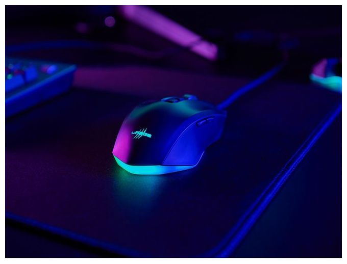 26000 DPI Gaming Maus Optisch  Reaper 800 8K (Schwarz) 