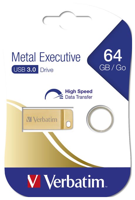 Metal Executive - USB 3.0-Stick 64 GB - Gold 