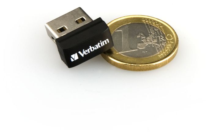 USB Typ-A Stick 16 GB  Nano (Schwarz) 
