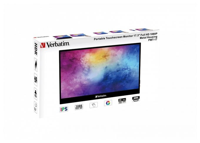 Full HD Monitor 43,9 cm (17.3 Zoll) 16:9 6 ms 300 cd/m²  PMT-17 (Schwarz) 
