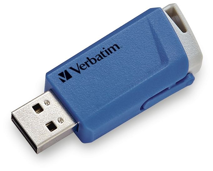 USB Typ-A Stick 32 GB  Store 'n' Click (Blau, Grau, Rot) 