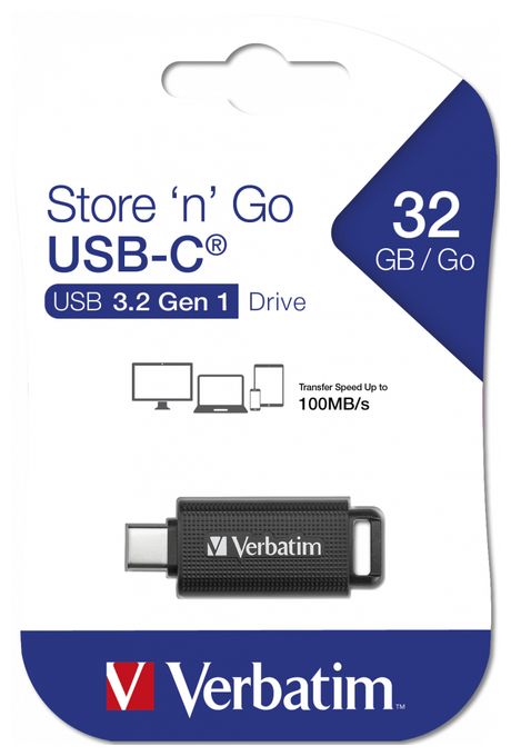 USB Typ-C Stick 64 GB  Store 'n' Go (Schwarz) 