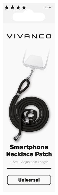 Umhängegurt  Handykette (Schwarz) 