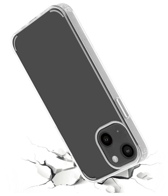 Cover für Apple iPhone 13  Safe and Steady (Transparent) 