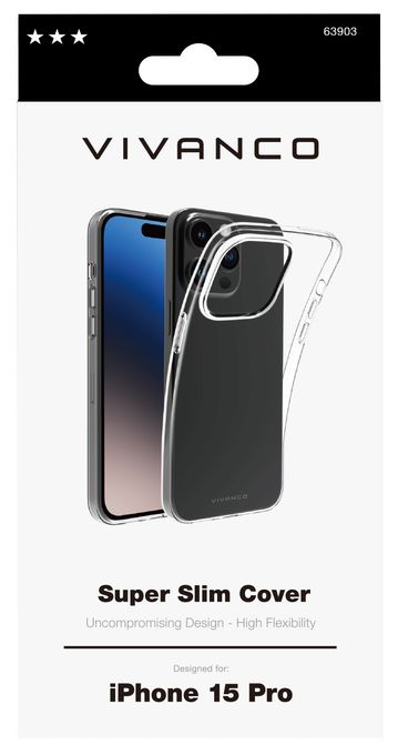 Cover für Apple iPhone 15 Plus  Super Slim (Transparent) 