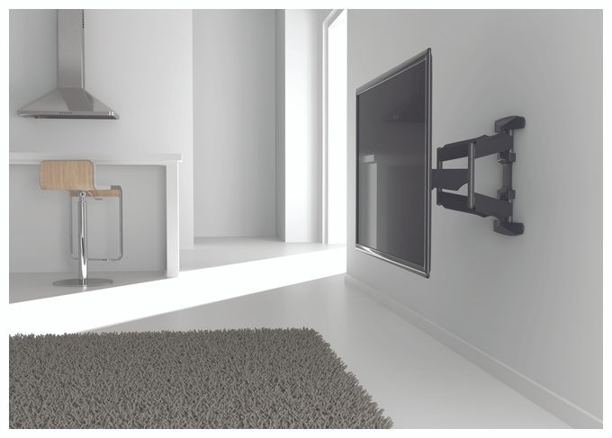 Wand Halterung 180° bis 2,08 m (82") 45 kg -15 - 15° Base 45L 