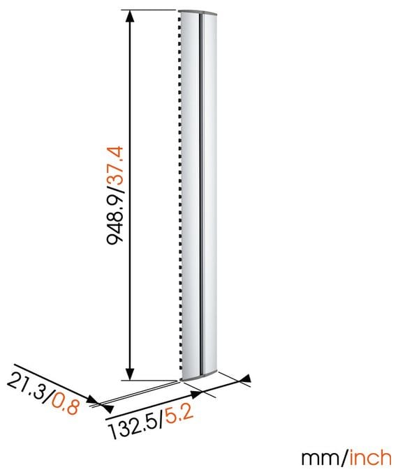CABLE 10 L - Säulensystem 94 cm 