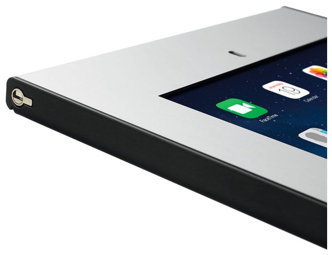 aus Aluminium, Stahl für Apple iPad Air 1 / 2 & iPad Pro 9.7 bis 24,6 cm (9.7")  PTS1214 TabLock (Silber) 