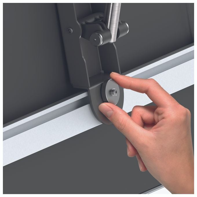 Wand Halterung 120° bis 165,1 cm (65") 25 kg 0 - 20° Thin 525 