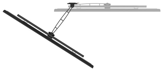 Wand Halterung 120° bis 139,7 cm (55") 20 kg 0 - 20° Wall 2225 