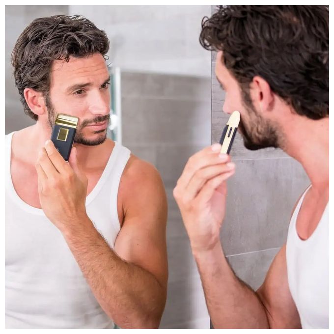 Rasierer Nickel-Metallhydrid (NiMH) 45 min 07057-016 Travel Shaver Gold Edition 