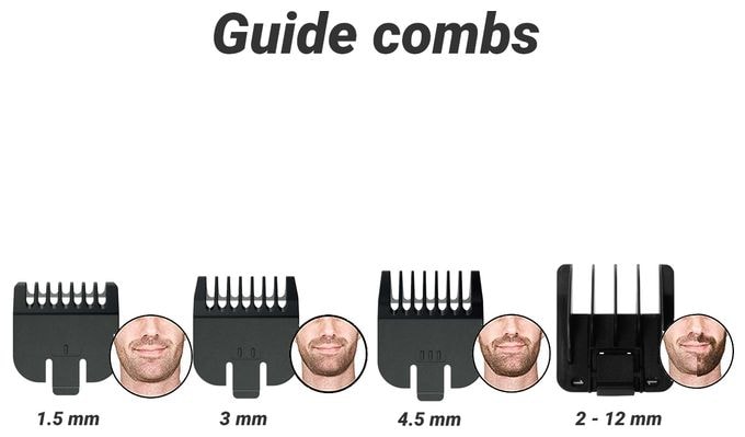 Trocken Rasierer Nickel-Metallhydrid (NiMH) 60 min 09855-1216 GroomsMan Pro All in One 