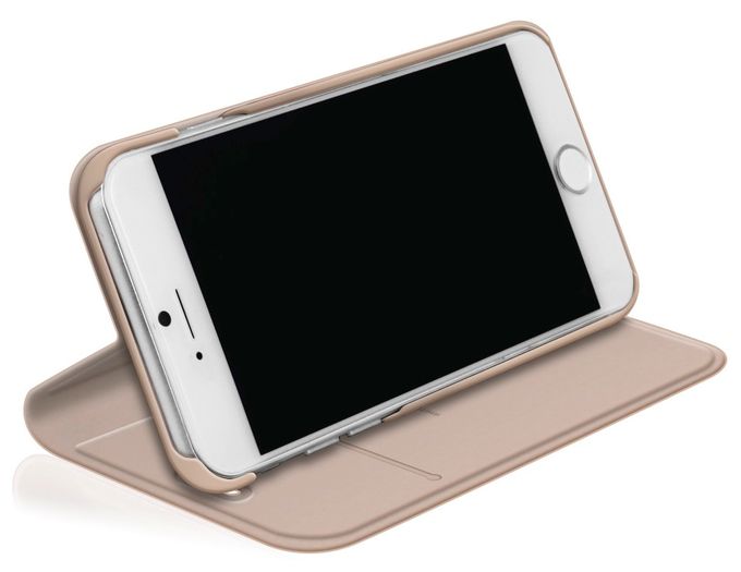 Folio für Apple iPhone 7  Crystal (Gold) 