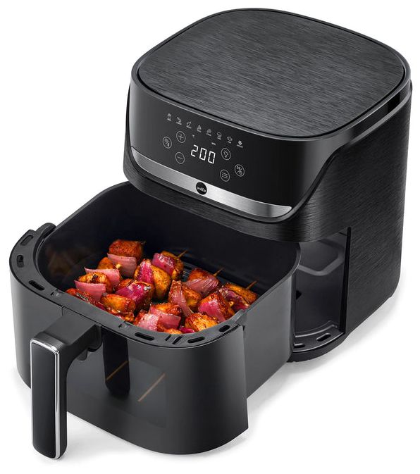 Eigenständig Heißluftfritteuse 6 l 1700 W  AF5B-60P Crispier (Schwarz) 