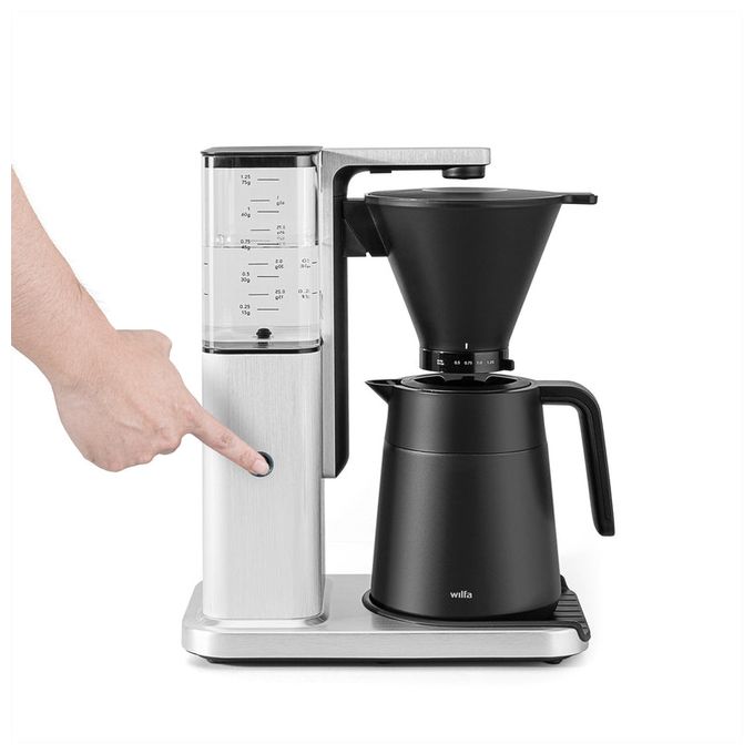 10 Tassen Filterkaffeemaschine 1,2 l  CM10ABA-T125 (Schwarz, Aluminium) 